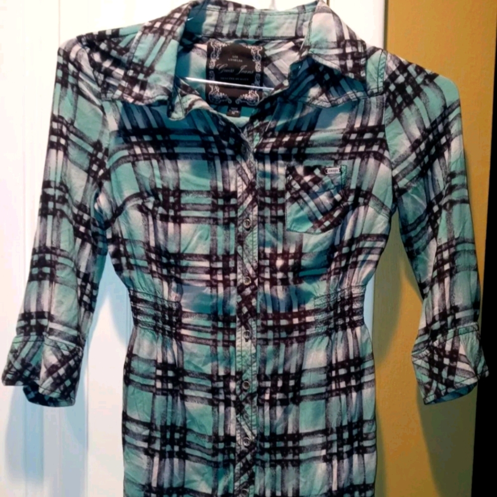 Guess Jeans button up tunic